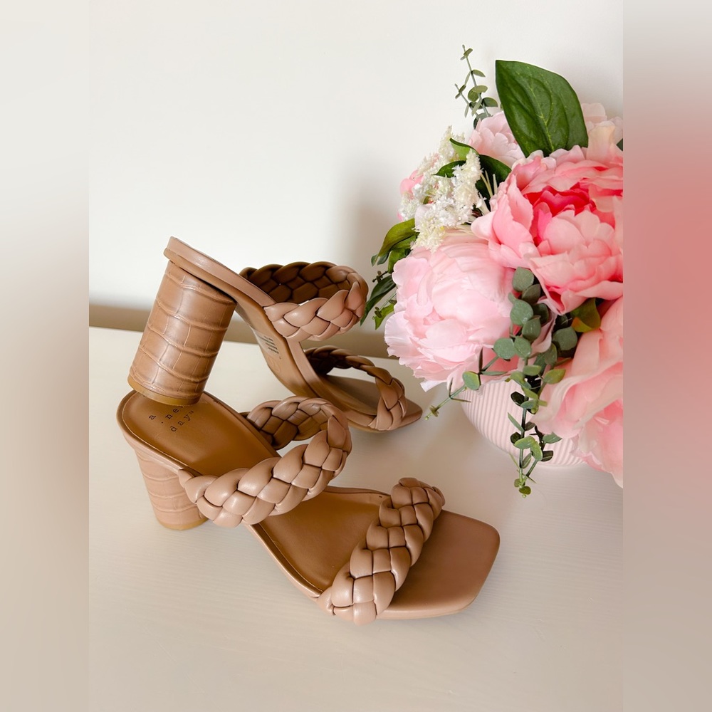 Nude Heeled Sandal